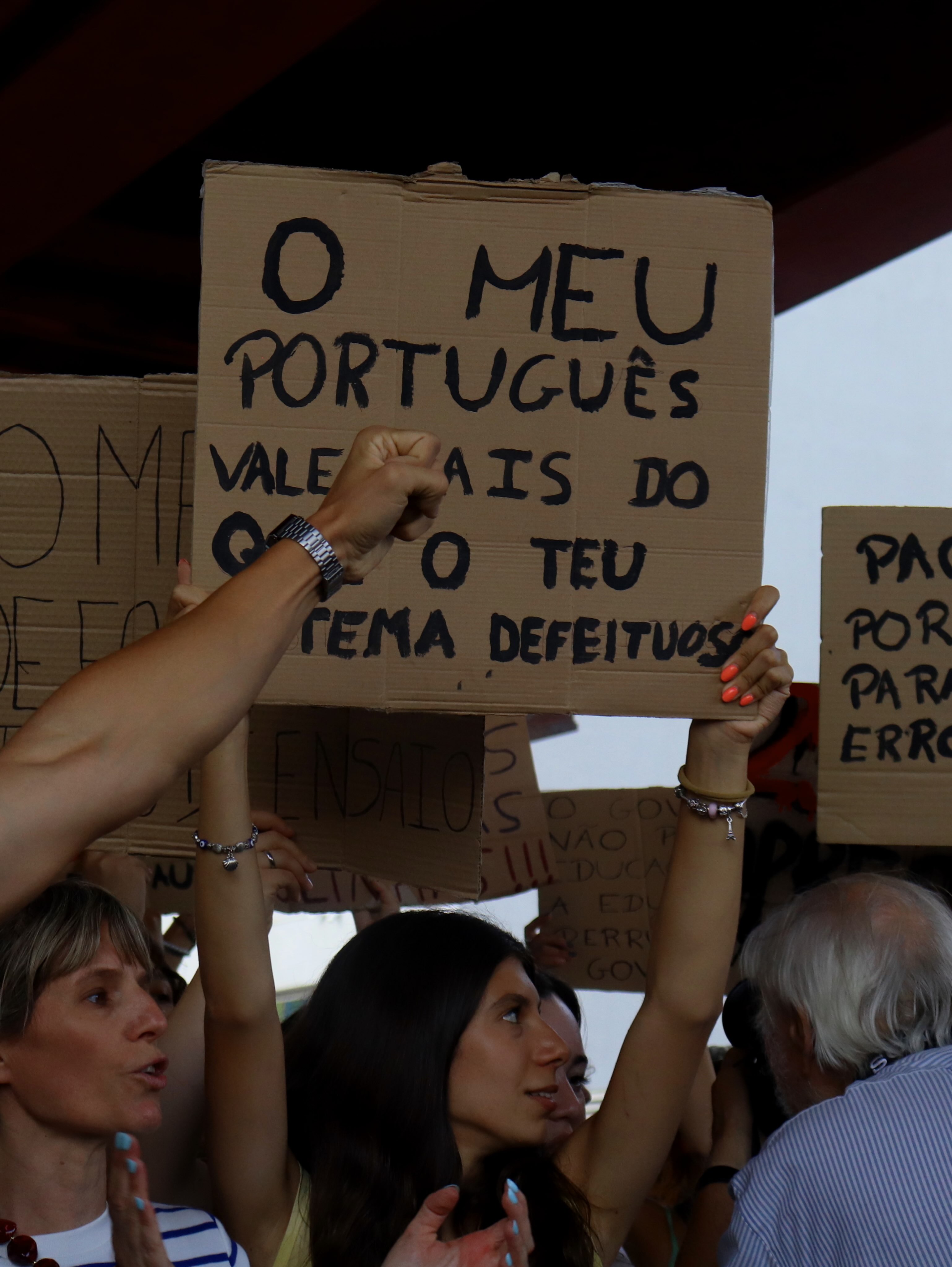 Cartaz Protesto